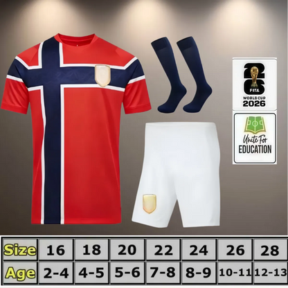 HAALAND Norway Jersey 2026 World Cup ODEGAARD SORLOTH Nation Team Jerseys BOBB N - SitterJersey.com