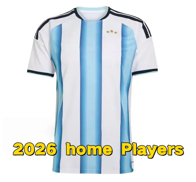 2026 Argentina World Cup 26 27 Soccer Jerseys MARADONA J ALVAREZ MESSIS DE PAUL  - SitterJersey.com