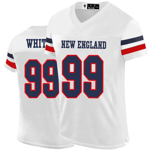 10 Drake Maye Football Jerseys Christian Gonzalez Rhamondre Stevenson Demario Do - SitterJersey.com