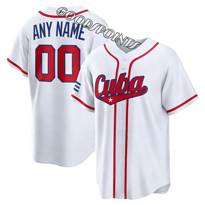 Team Cuba World Baseball Classic Jersey 2026 Raidel Martinez Rodriguez Albies wb - SitterJersey.com