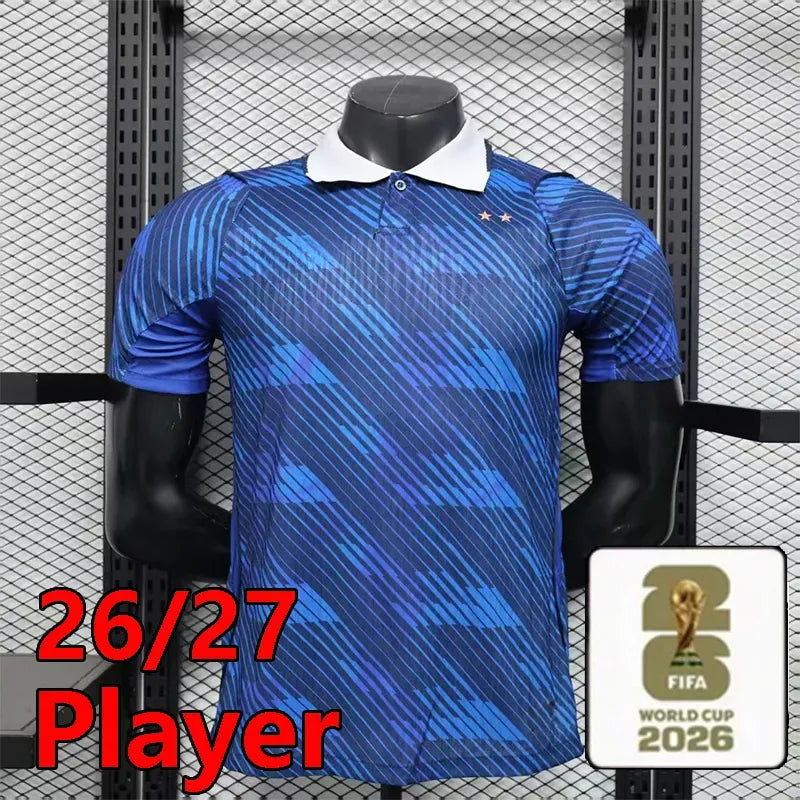 France Football Jersey 2026 France Jersey World Cup 2026 French Soccer Jerseys MBAPPE DEMBELE EKITIKE Olise Kids National Team Retro Football Tops Shirt Maillot De Foot ZIDANE HENRY Vintage 3XL - SitterJersey.com