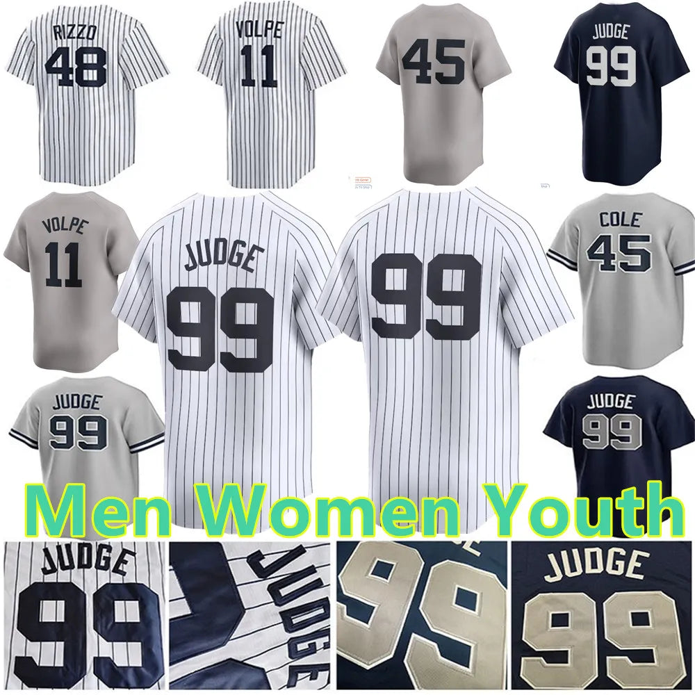 In Stock 99 AaronJudge Jersey Mens Fast Shipping Baseball Jerseys Sweatshirt - E - SitterJersey.com