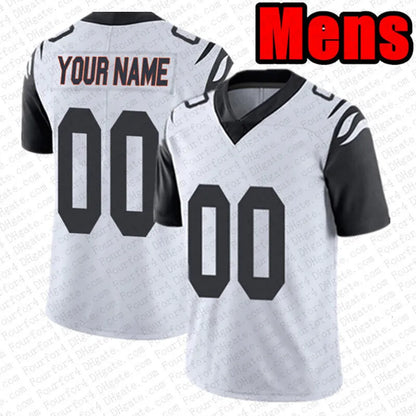 Joe Burrow JaMarr Chase Football Jersey Dexter Lawrence II Joe Flacco Tee Higgin - SitterJersey.com