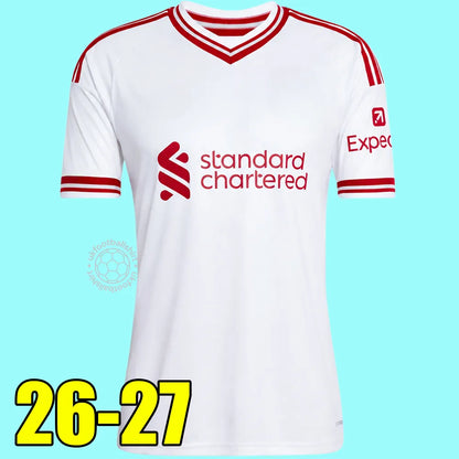 2026 ISAK EKITIKE WIRTZ DIOGO J. KERKEZ FRIMPONG M.SALAH liverpool 26 27 FC Foot - SitterJersey.com