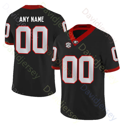 Georgia Bulldog Football Jersey College Gunner Stockton Zachariah Branch Kaiden  - SitterJersey.com