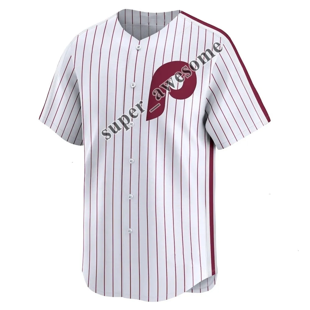 Bryce Harper Baseball Jersey Trea Turner Kyle Schwarber JT Realmuto Alec Bohm Br - SitterJersey.com