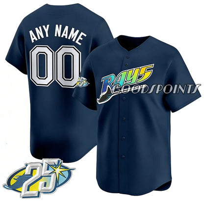 Tampa BayS rays jersey Yandy Diaz Junior Caminero Cedric Mullins Lux Ryan Pepiot - SitterJersey.com