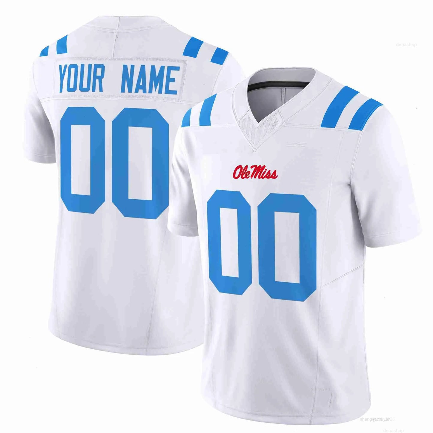 IN STOCK Men's 95 Football Movie Jersey Red Hennessy Queens Bridge Football Jers - SitterJersey.com