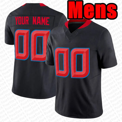 CJ Stroud Nico Collins Football Jersey David Montgomery Nick Chubb Will Anderson - SitterJersey.com