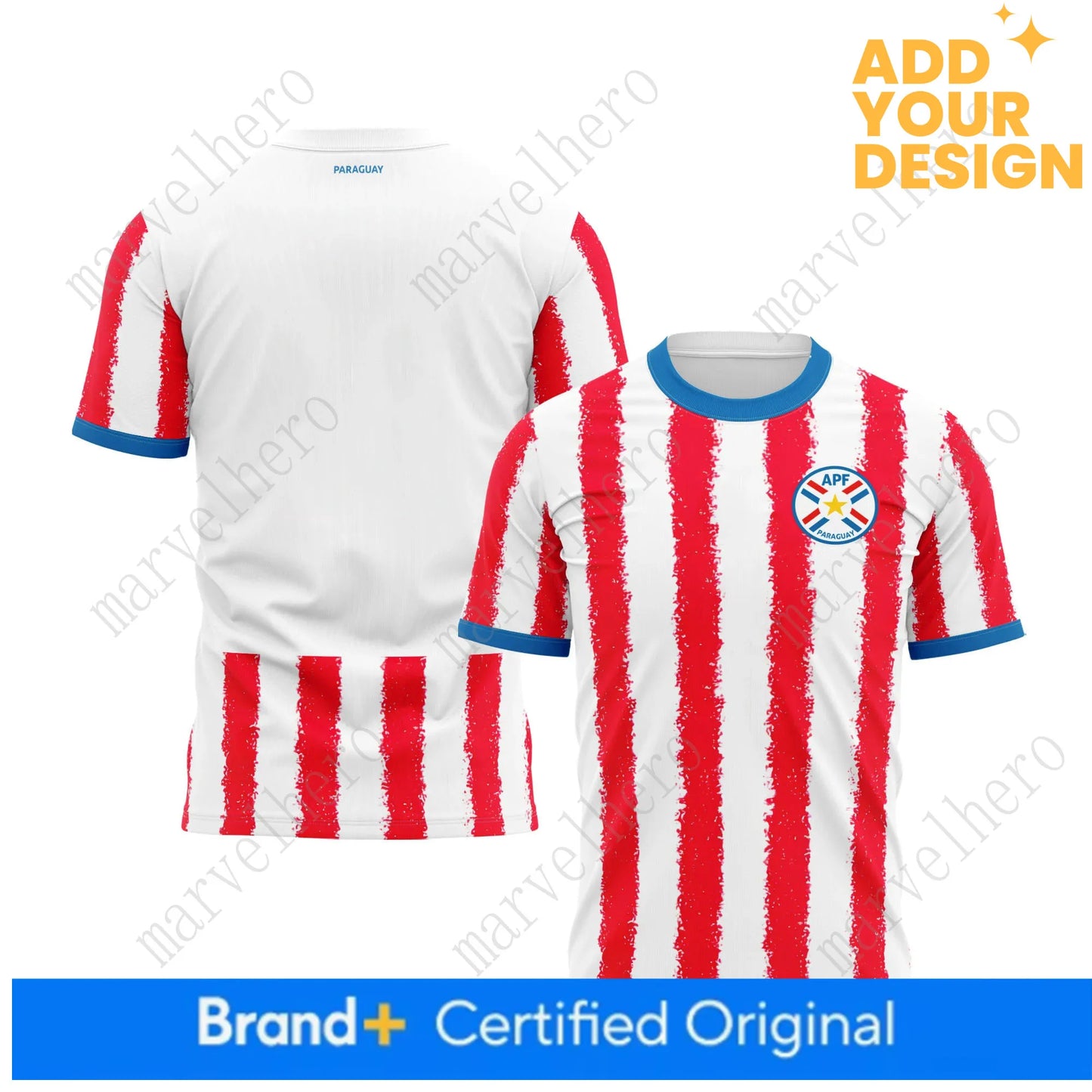 Paraguay Jersey Antonio Sanabria NO 9 World Cup 2026 National Team Sports T shir - SitterJersey.com