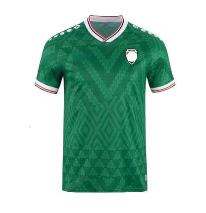 2026 Iraq soccer jersey World Cup AYMEN MOHANAD AL-HAMADI 26 27 national team ho - SitterJersey.com