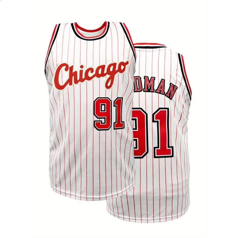 Men's Breathable #7 V-Neck Embroidered Basketball Jersey , Stretchy Polyester Ta - SitterJersey.com