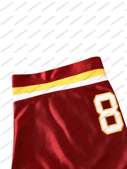 #28 GREEN Men's Comfy V-Neck Football Jerseys Mesh Embroidery For Training And C - SitterJersey.com