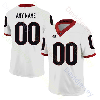 Georgia Bulldog Football Jersey College Gunner Stockton Zachariah Branch Kaiden  - SitterJersey.com