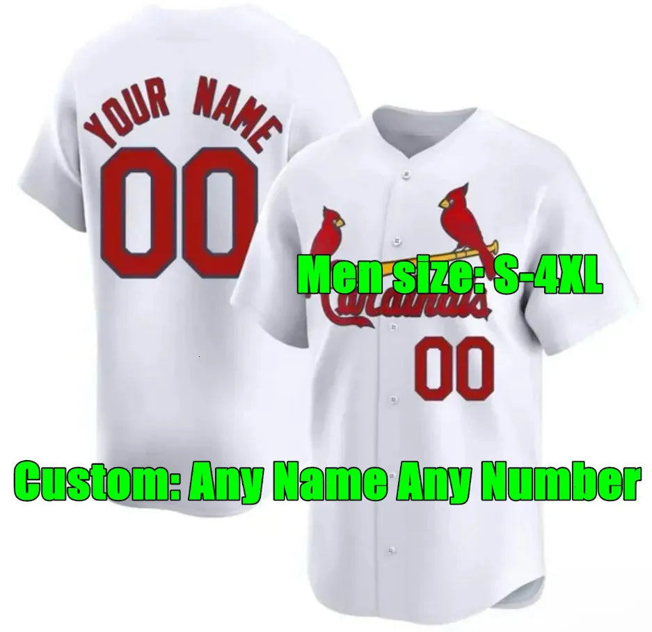 3 Dylan Carlson Baseball Jersey 28 Nolan Arenado 46 Goldschmidt City Connect Car - SitterJersey.com