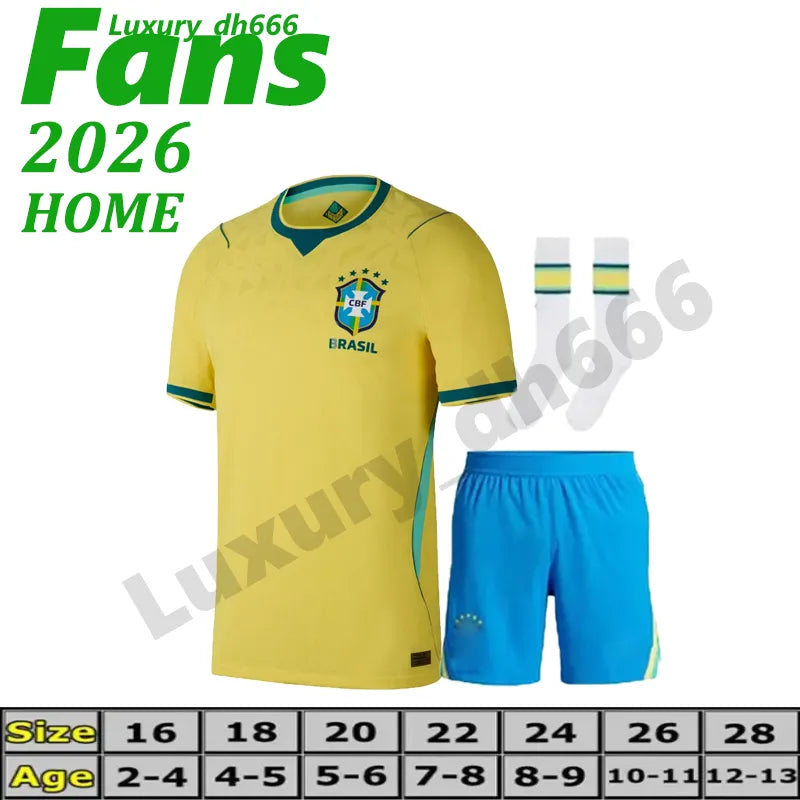 4XL brazil jersey 2026 World Cup 26 27 soccer jersey brasil football shirt maill - SitterJersey.com