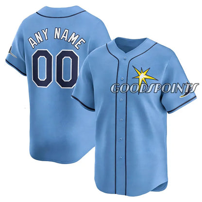 Tampa BayS rays jersey Yandy Diaz Junior Caminero Cedric Mullins Lux Ryan Pepiot - SitterJersey.com