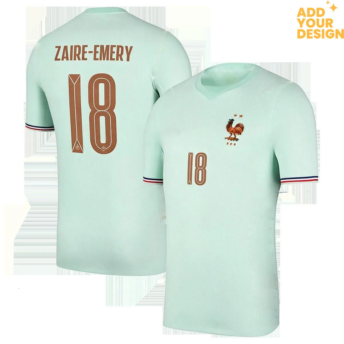 France Away Jersey Malo Gusto NO 2 World Cup 2026 Franch National Team Sports T  - SitterJersey.com