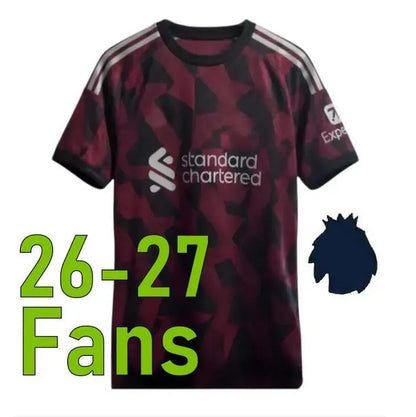 LFC 25 26 27 Liveropool Jersey ISAK WIRTZ EKITIKE M.SALAH VIRGIL Liveropool socc - SitterJersey.com