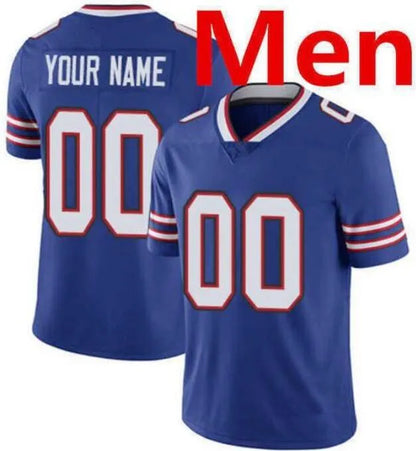 BuffaloS DJ Moore Billsjesrey Josh Allen Matt Milano Football Jersey Cook Dalton - SitterJersey.com