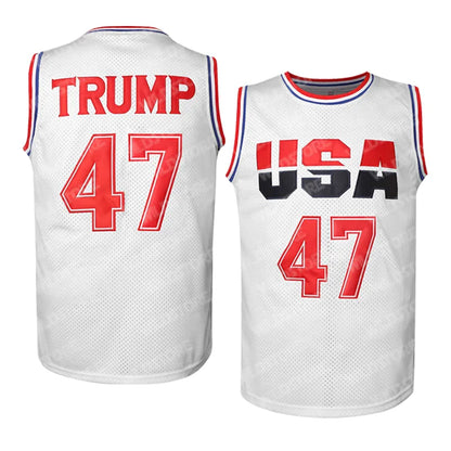 45 47 Movie Basketball Jerseys Stitched S-3XL You Missed Twice Make strong again - SitterJersey.com