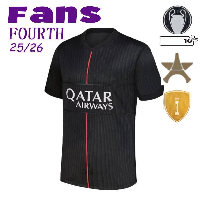 Psges jersey Soccer Jerseys DEMBELE HAKIMI 25 26 27 enfants 2026 football shirts - SitterJersey.com