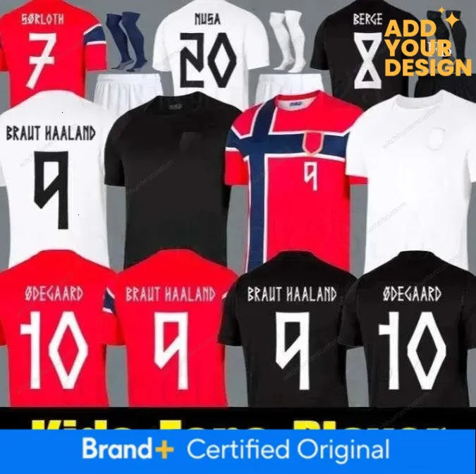 2026 Norway HAALAND 2026 World Cup soccer jerseys SORLOTH NUSA AASGAARD HORN MYH - SitterJersey.com