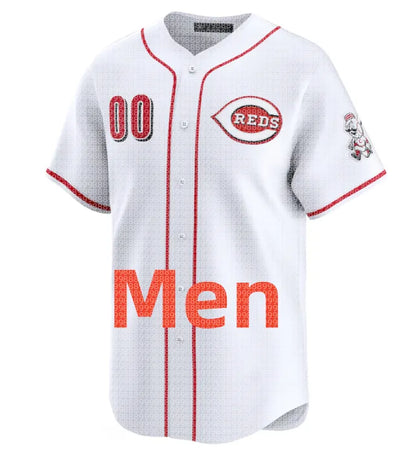 Reds Baseball Jersey Custom Elly De La Cruz Ke'Bryan Hayes Tyler Stephenson Spen - SitterJersey.com