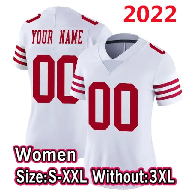 San Franciscocity 49erss Jesrey Mike Evans Christian McCaffrey Brock Purdy Footb - SitterJersey.com