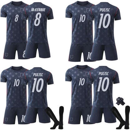 America Away Jersey Folarin Balogun 20 World Cup 2026 Shirt American National Te - SitterJersey.com