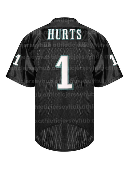 Men's 1 Black 26 62 Green America Football Jersey - Breathable, Short Sleeve, V- - SitterJersey.com