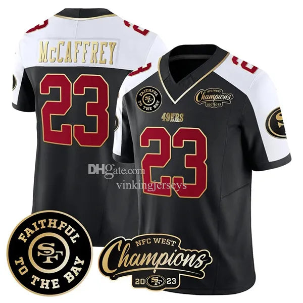 Men's 18 Manning Blue Football Jersey - Breathable, Embroidered V-Neck Rugby Swe - SitterJersey.com