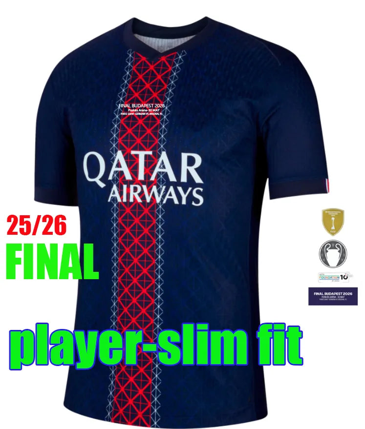 maillot PSGES jerseys 26 27 avec flocage Labubu Kvaratskhelia Night Edition JOAO - SitterJersey.com
