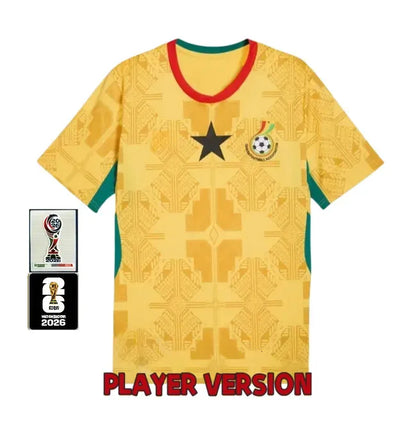 ghana jersey 2026 worldcup J.AYEW A.AYEW KUDUS SEMENYO WILLIAMS soccer jersey PA - SitterJersey.com