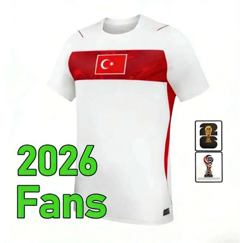 Turkey Jersey 2026 World Cup Turkey Soccer Jersey ARDA GULER DEMIRAL Kokcu 26 27 - SitterJersey.com