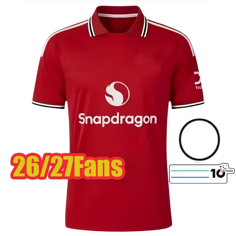 ManUnited SESKO MBEUMO CUNHA 25 26 27 Soccer Jerseys football shirts B. FERNANES - SitterJersey.com
