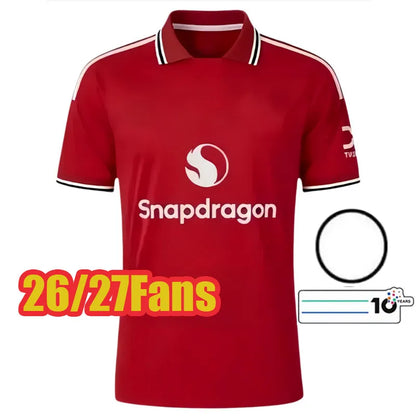 ManUnited SESKO MBEUMO CUNHA 25 26 27 Soccer Jerseys football shirts B. FERNANES - SitterJersey.com