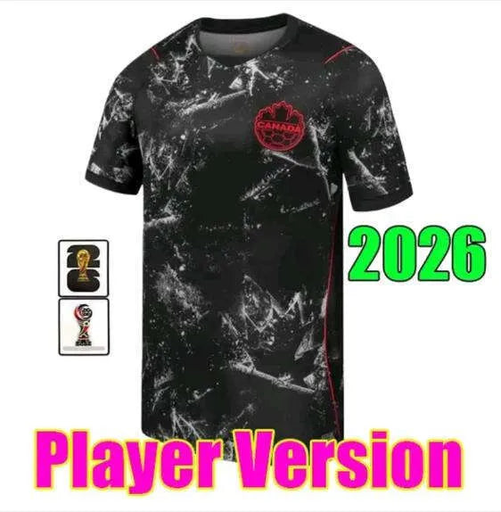 canada soccer jersey 2026 World Cup J.DAVID DAVIES LARIN 26 27 CAVALLINI MILLAR  - SitterJersey.com