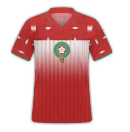 25 26 Morocco Soccer T Shirt NO10 Brahim HAKIMI ZIYECH Player Youth Sport Footba - SitterJersey.com