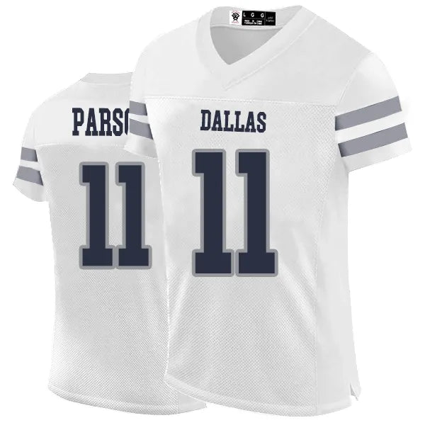 88 Lamb Parsons Prescott Diggs Aubrey 2024 Football Jerseys Ferguson Rush Stauba - SitterJersey.com