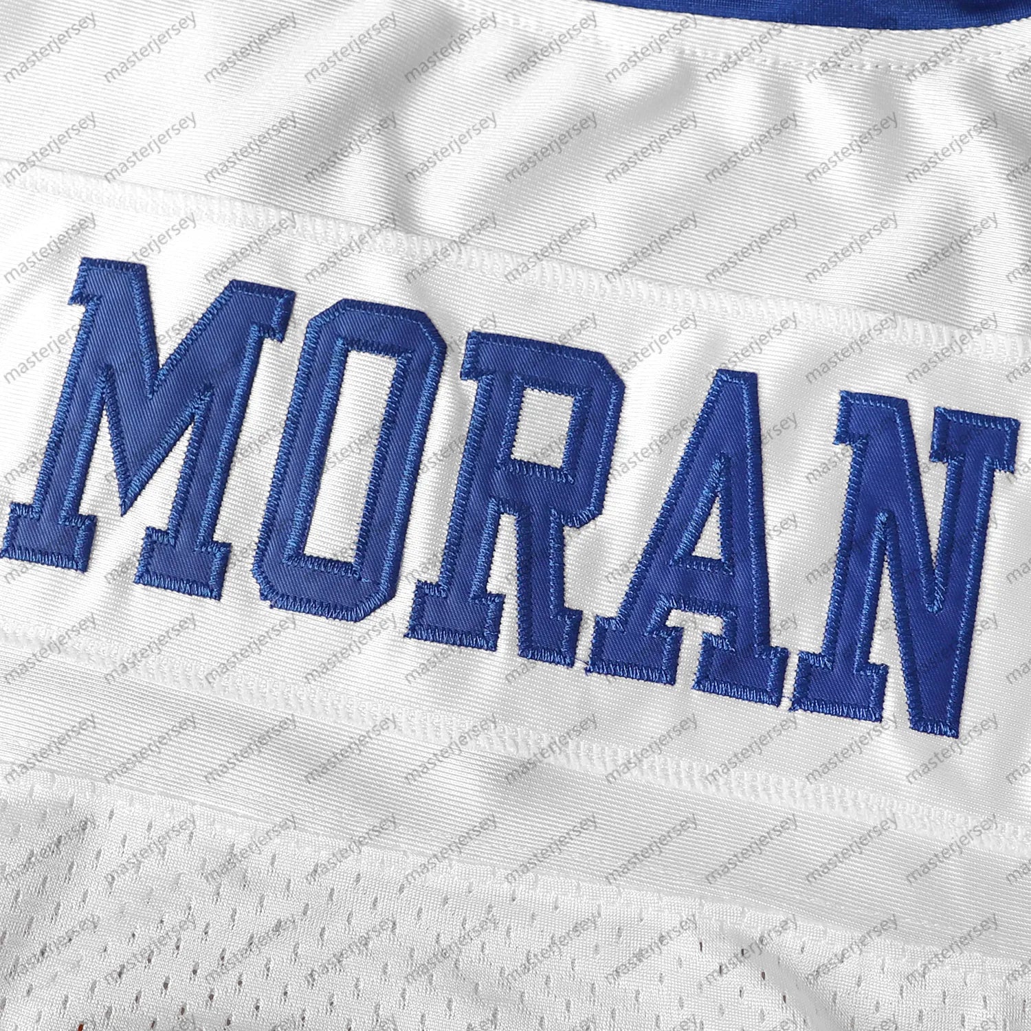 #7 MORAN Comfy V-Neck Football Jerseys Men Mesh Embroidery for Training and Comp - SitterJersey.com