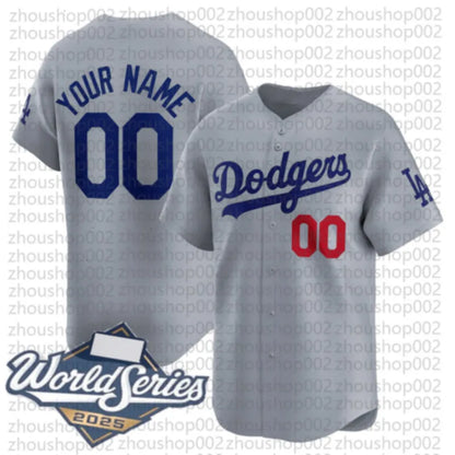 2025 Custom Dodgers Jersey Shohei 17 Ohtani Mookie 50 Betts 18 Yamamoto Freddie  - SitterJersey.com