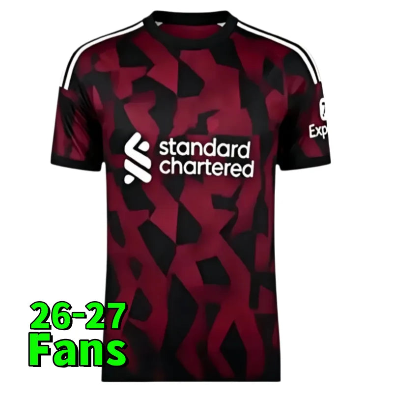 liverpooll 25 26 27The Reds Mohamed ISAK WIRTZ MAC ALLISTER Home Away men Soccer - SitterJersey.com